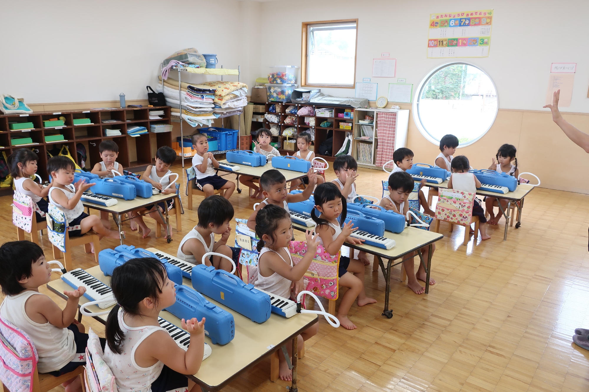 ７月１９日（水）たんぽぽ組 メロディオン