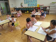 すみれ組：初めての観察画✐