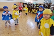 遊戯、楽器あそび（ひよこ・いちご組）